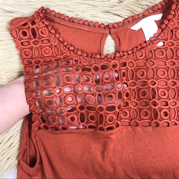 H&M rustic, embroidered tank top - Picture 3 of 6